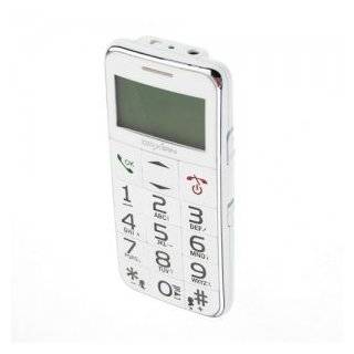   Big Button SOS Cell Mobile Phone for Senior white   GSM ATT Tmobile