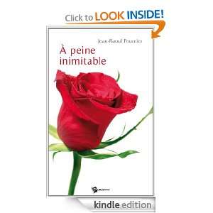 peine inimitable (French Edition) Jean Raoul Fournier  