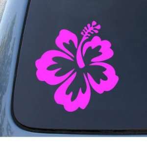 HIBISCUS FLOWER   Hawaiian   Car, Truck, Notebook, Vinyl Decal Sticker 