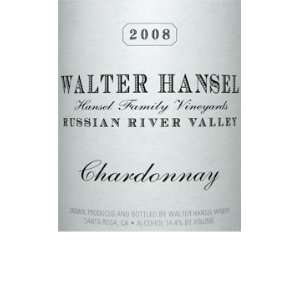  2008 Walter Hansel Chardonnay Russian River Valley Estate 