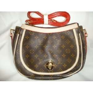  Louis Vuitton Leather Hand Bag 13ins. X 10ins. (Made in 