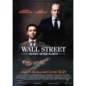  Wall Street Money Never Sleeps Movie Poster 27 X 40 