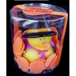  Halloween Witch Rubber Ducky Bath Confetti Gift Set: Home 