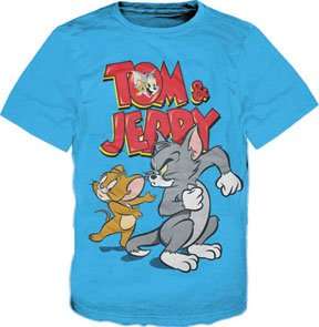  Bioworld Youth Tom & Jerry T shirt: Clothing