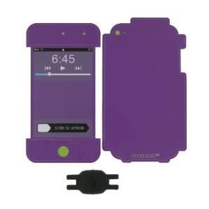 Purple Smart Touch Shield Decal Sticker and Wallpaper for Apple iPod 