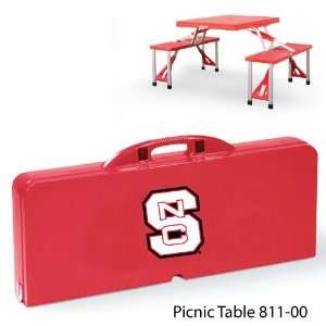   North Carolina State Printed Picnic Table Red: Sports & Outdoors