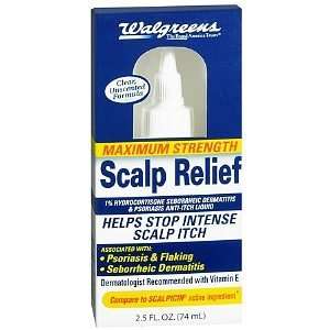   Scalp Relief Anti Itch Liquid, 2.5 oz Health 