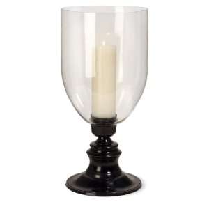  21.5h Metal Glass Hurricane Candle Holder: Home & Kitchen