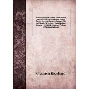   Gerichtsdiener, Volume 2 (German Edition) Friedrich Eberhardt Books