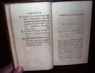 Chemical Essays by Watson 1793 Chemistry 5 Volumes  