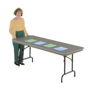  KI Furniture Lightweight Rectangular Folding Table 60 x 