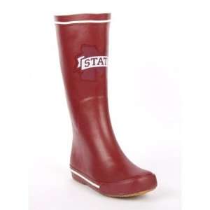  Womens Mississippi State University Centered M Boots Size 