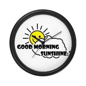  Good Morning Sunshine Romantic Funny Wall Clock by 