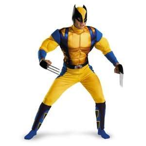  Wolverine Origins Mens Classic Muscle Costume: Toys 