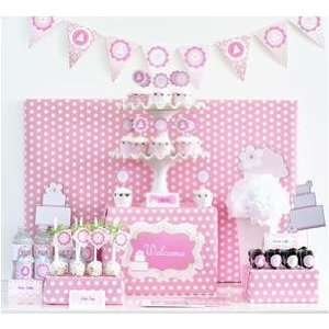  Pink Cake Mod Party Kit