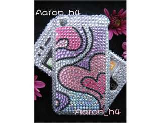 RHINESTONE CRYSTAL BLING CASE FOR APPLE IPHONE 3G 3GS