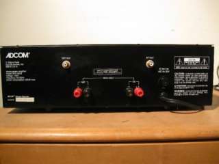 Used great working condition Adcom GFA 545 II series Amplifier