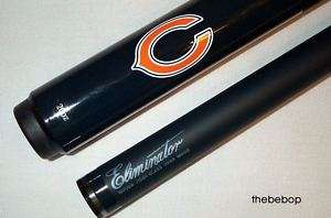 NFL Licensed Chicago BEARS Billiard Pool Cue Stick with Case FREE 