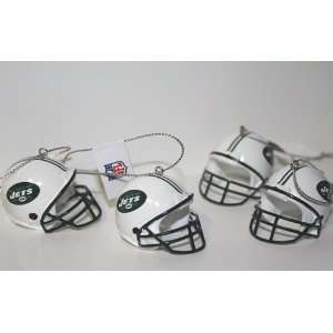  New York Jets NFL Mini Helmet Ornaments 4 Pack Sports 