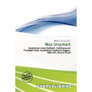  Max Urquhart (9786200688651) Eldon A. Mainyu Books