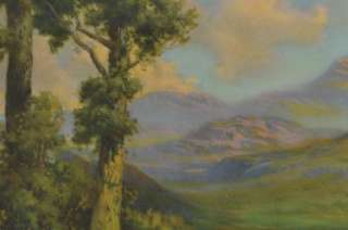 Atkinson Fox MOUNTAIN VALLEY Vintage Landscape Print  