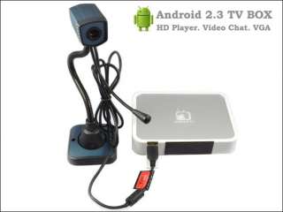 Google HD Internet TV Box Android 2.3 WIFI HDMI VGA  
