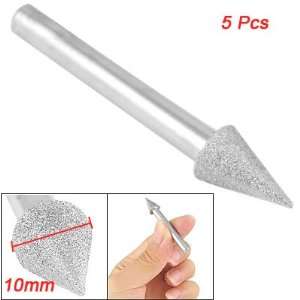 Amico 10mm Cone Shaped Nose Grinding Head Diamond Mounted Point Burr 5 