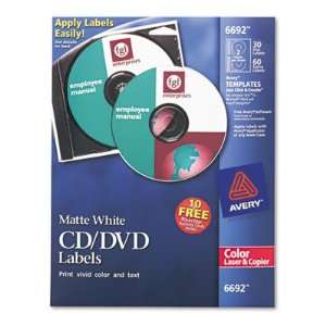  Avery CD/DVD Labels AVE6692