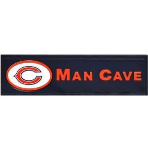    Fan Creations Chicago Bears Man Cave Room Sign: Sports & Outdoors