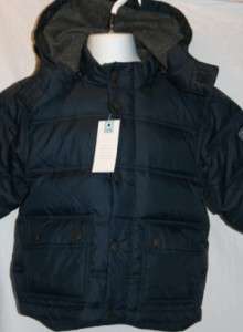 Baby Gap Boys Warmest Jacket Down Blue Sz 18 24 NEW NWT  