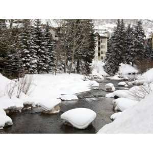 Gore Creek, Vail Ski Resort, Rocky Mountains, Colorado, United States 