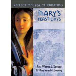   for Celebrating Marys Feast Days (9780764817922) none Books