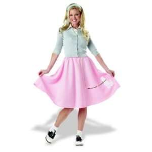California Costumes Adult Pink Poodle Skirt Costume  