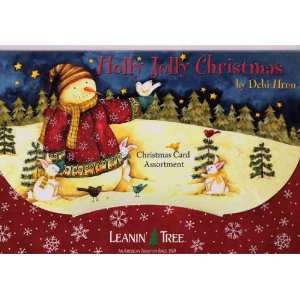Leanin Tree AST90240 Holly Jolly Christmas Boxed Cards