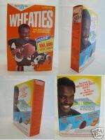 Chicago Bears NFL Walter Payton Wheaties Cereal Box  