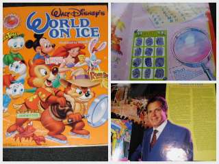 Walt Disney World on Ice Official Program & Activity Book 1991  