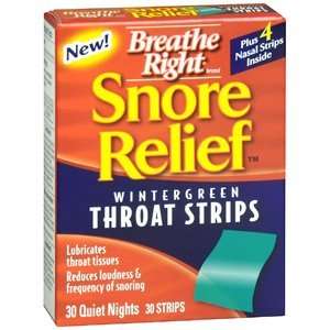 BREATHE RIGHT SNORE RELIEF 30 EACH