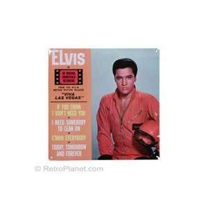  Elvis Presley Viva Las Vegas Album Metal Sign: Home 