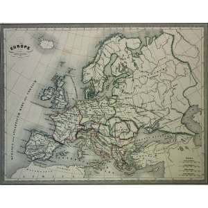    VA Malte Brun Map of Ancient Europe (1861)