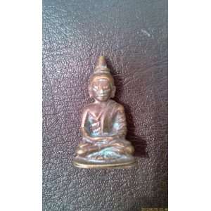   & Old aged Phra Chaiwat Krukao Thai Buddha Amulet 