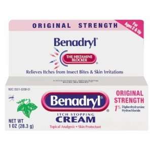  Benadryl Topical Original Cream 1 Ounce Health & Personal 