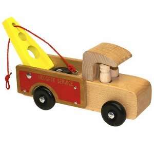  Tow Truck Wooden Toy by Holgate Toys: Toys & Games