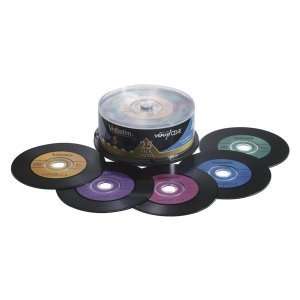 Verbatim Digital Vinyl CD R Media. 25PK CDR 700MB 80MIN DIGITAL VINYL 