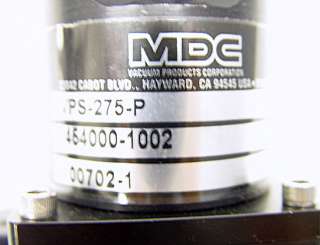 MDC Vacuum 454000 VPS 2.75 VPS 275 P Viewport Shutter  