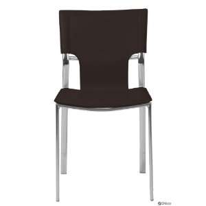  Vinnie Leather Side Chair Set of 4 by EuroStyle: Home 