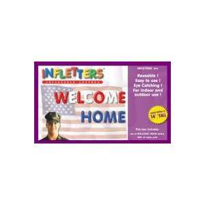   Infletters Inflatable Letters Boxed Set WELCOME HOME Toys & Games