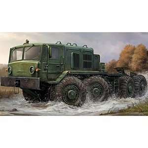  01006 1/35 Soviet MAZ 537 8X8 Tank Transporter Toys 