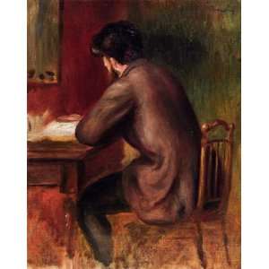 Oil Painting: Posthumous Portrait of Frederic Bazille: Pierre Auguste
