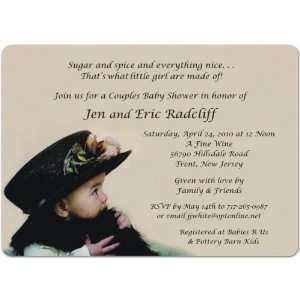    Samantha Magnet Small Baby Shower Invitations: Everything Else
