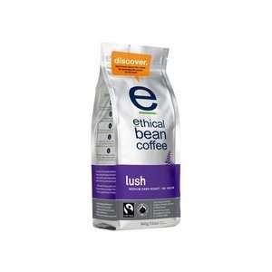  Ethical Bean Lush Medium Dark Roast Coffee (6x12 OZ 